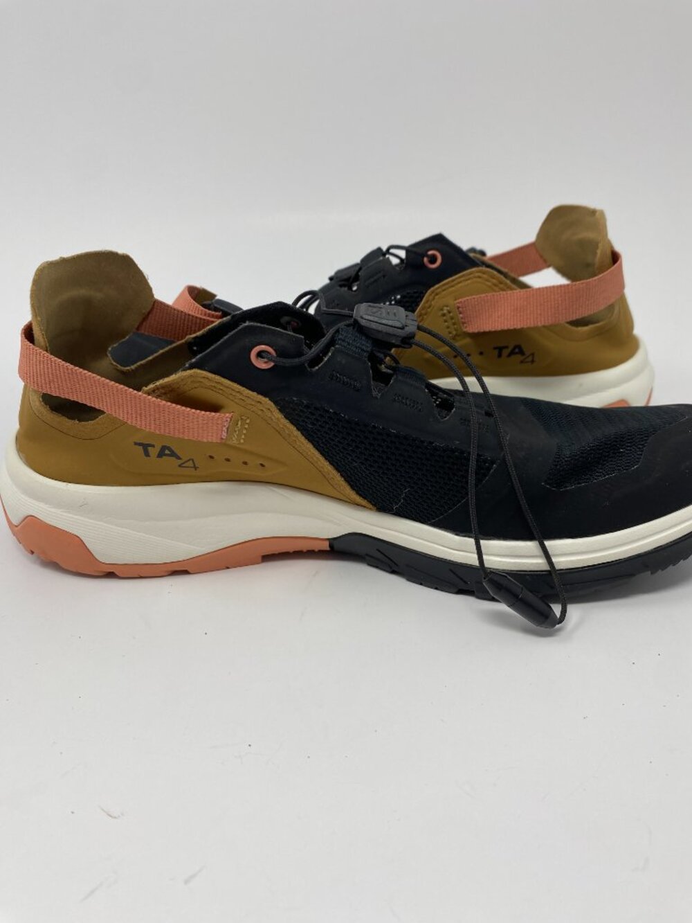 Salomon Techamphibian TA4 Water Shoes Womens 7.5 Black Brown Orange Hiking Trail - Picture 12 of 16